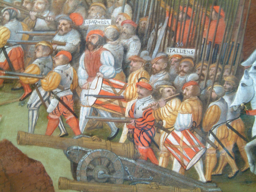 Archibugeri alla Battaglia di Pavia
