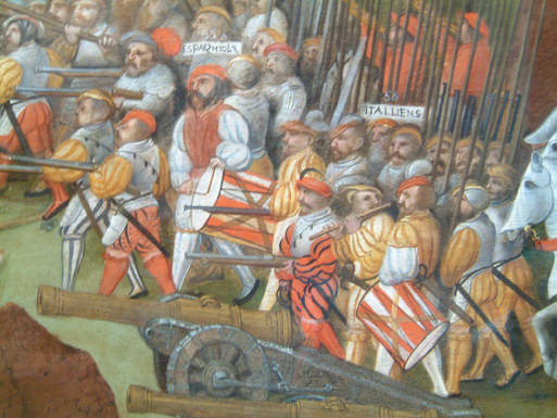 Archibugeri alla Battaglia di Pavia