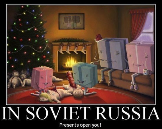 in_soviet_russia_presents