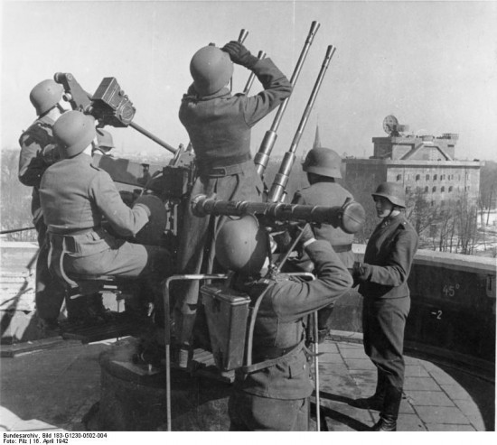 Berlin, Zoo-Flakturm, Flak-Vierling