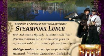 “Steampunk Lunch” con il professor Alchemist