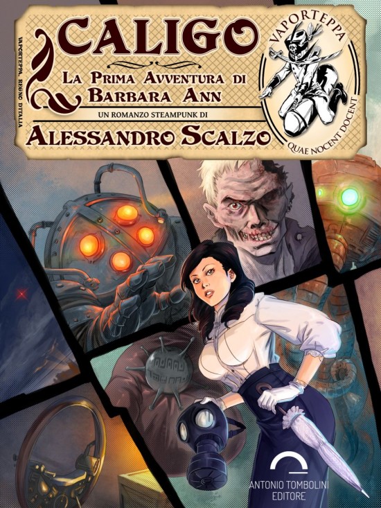 "Caligo", romanzo Steampunk.Lunghezza 62.400 parole (circa 211 pagine). Con 5 illustrazioni interne a "piena pagina".